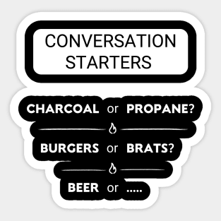 Backyard Icebreakers Sticker